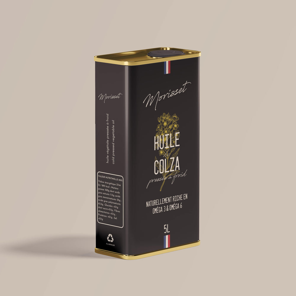 Huile Vierge de Colza pressée à froid Huilerie Morisset
