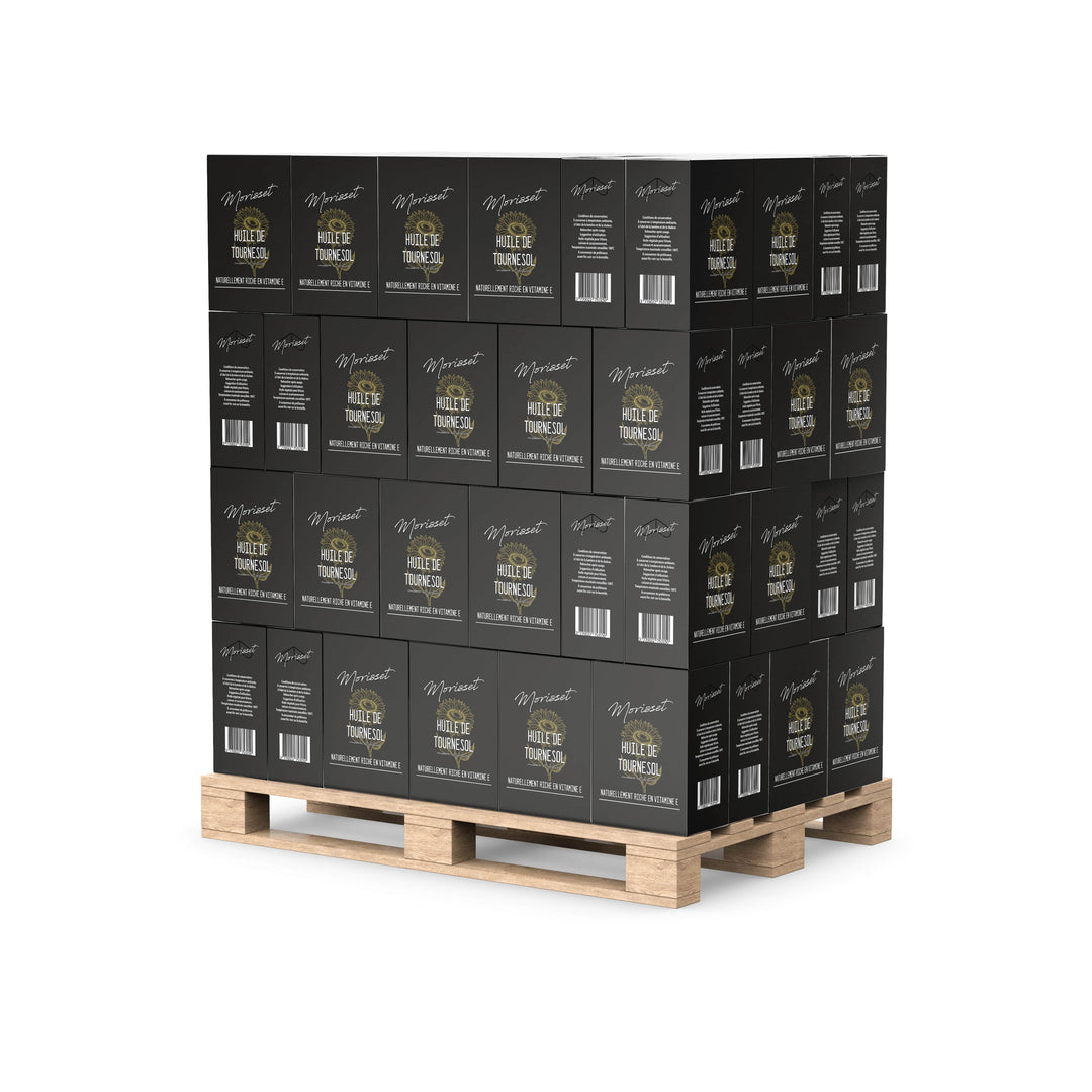 Huile de Tournesol Friture avec Antimoussant E900 - Bidon 10L Huilerie Morisset