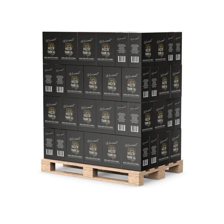 Huile de Tournesol Friture avec Antimoussant E900 - Bidon 10L Huilerie Morisset