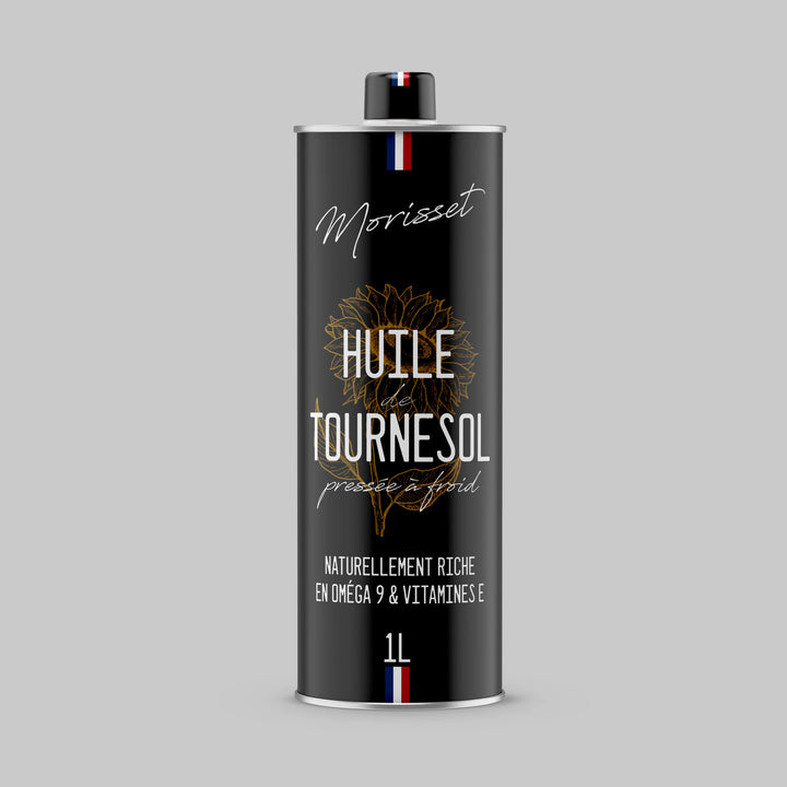 Huile Vierge de Tournesol pressée à froid Huilerie Morisset